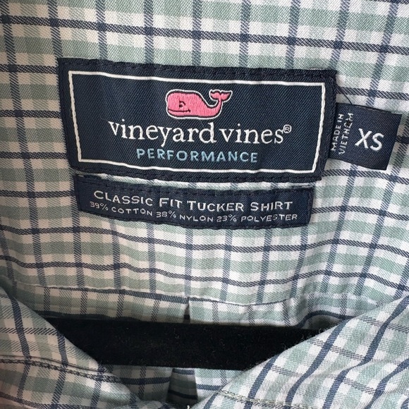 Vineyard Vines Blue Casual Button Down Shirt - Picture 4 of 6